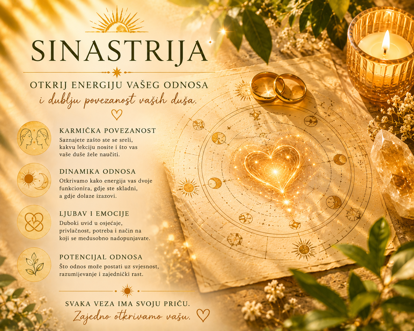 Tarot Galaxy sinastrija