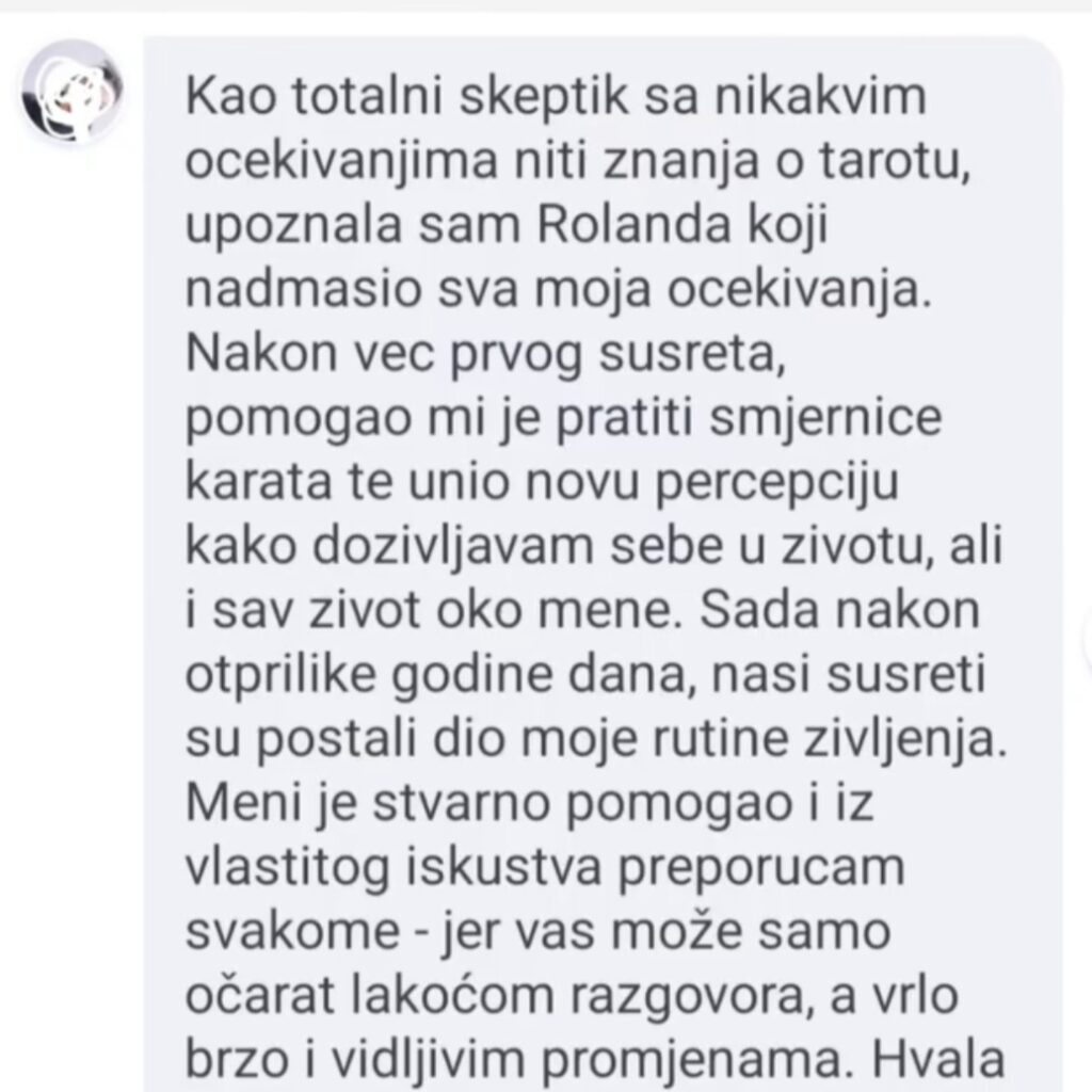 Tarot iskustva i preporuke zadovoljnih klijenata